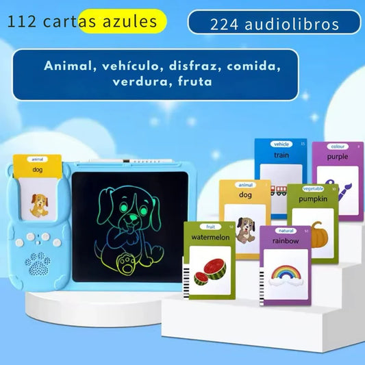 LECTOR TARJETAS INGLES + TABLERO 2 EN 1